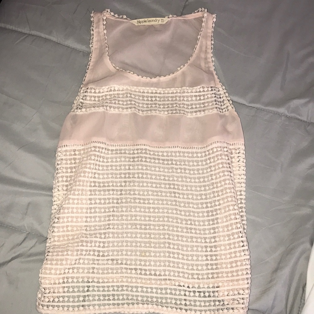 Crochet tank top